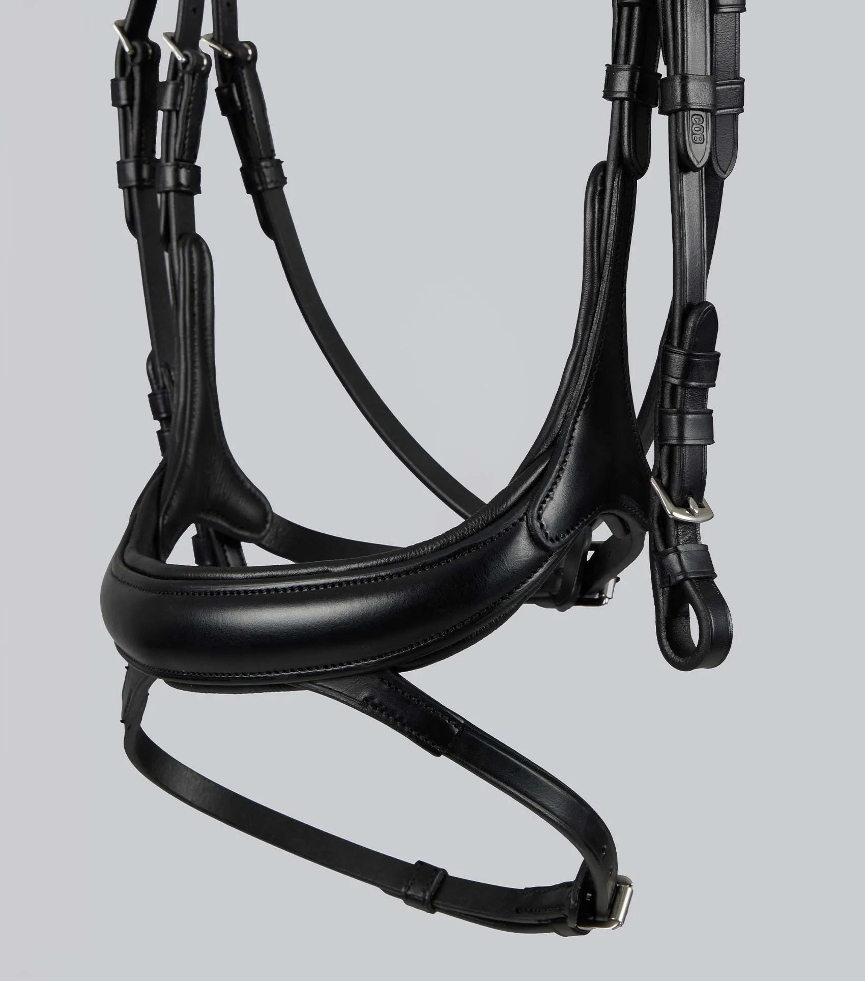 Palazzo Anatomical Bridle Black