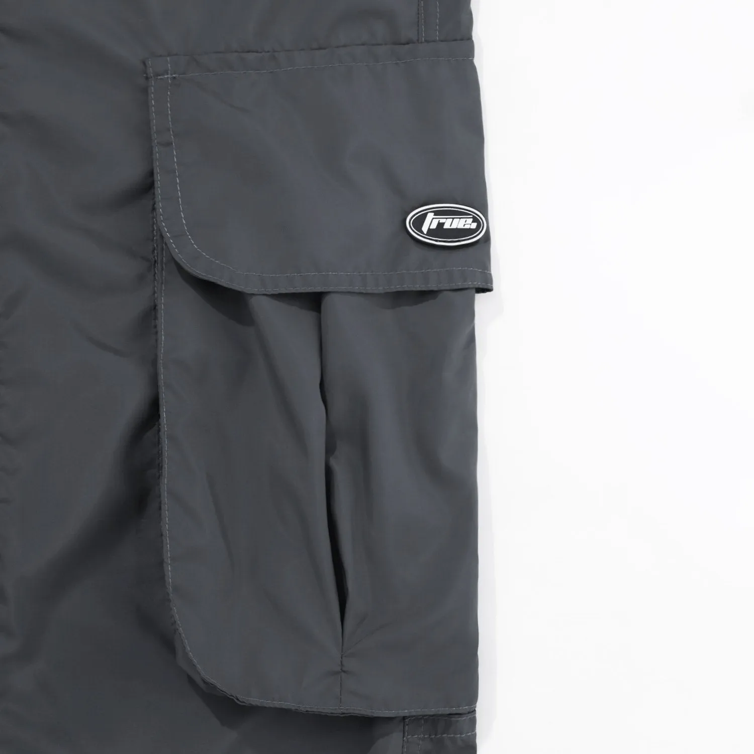 Parachute Cargo Pants - Grey