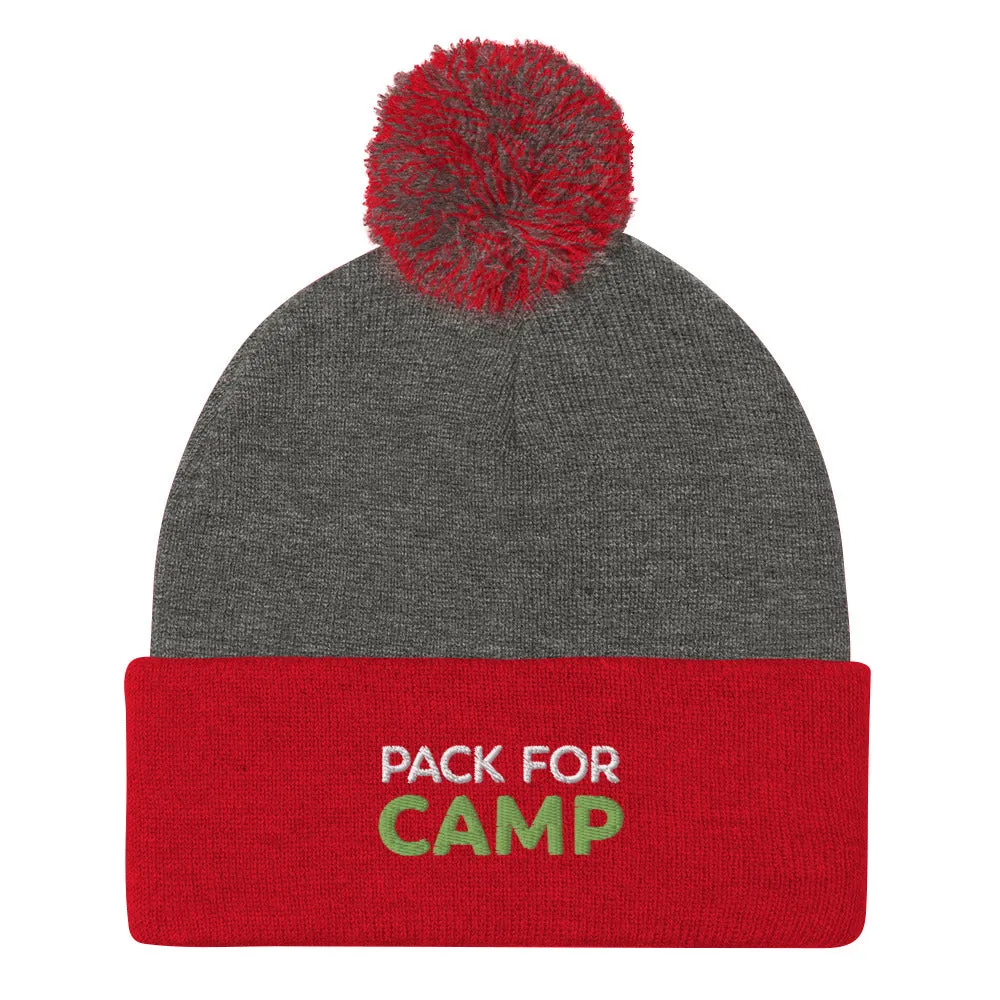 Pom Pom Knit Beanie