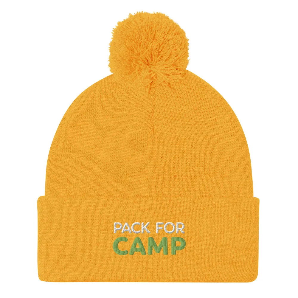 Pom Pom Knit Beanie