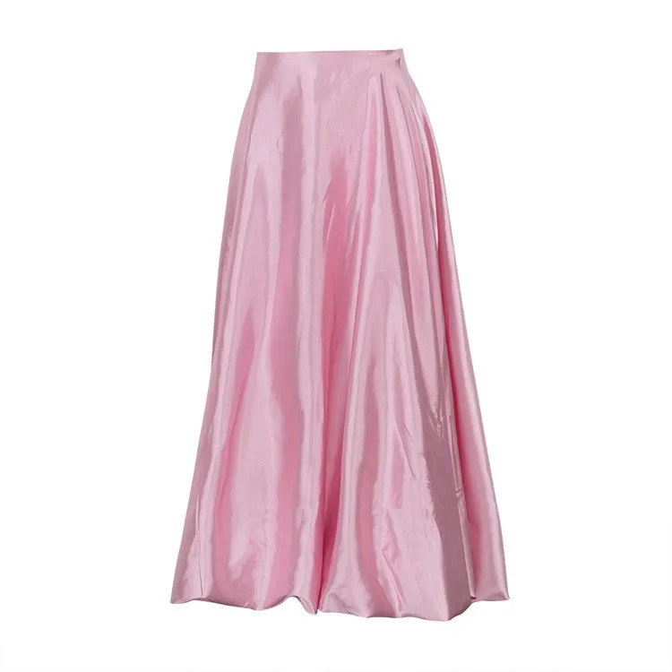 Pre Order:  Casual Solid Balloon Skirt