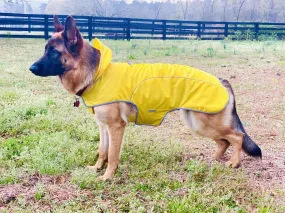 Precision Fit™ Dog Hooded Raincoat Reflective 6 LBS - 130 LBS