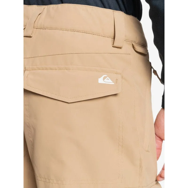 Quiksilver Porter Snow Pant-Tannin- CLD0