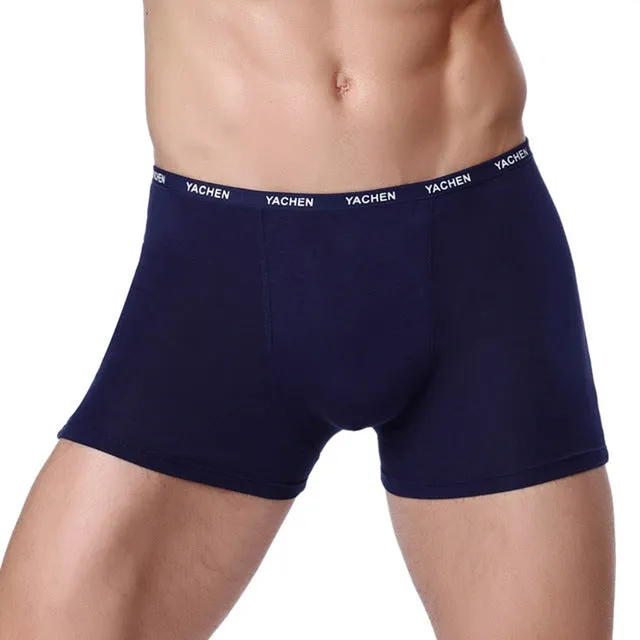 Sexy Men Boxer Soft Breathable Underwear Male Comfortable Solid Panties Underpants Cueca Boxershorts Homme For Men