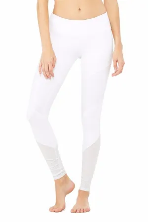 Sheila Legging - White/White Glossy/White