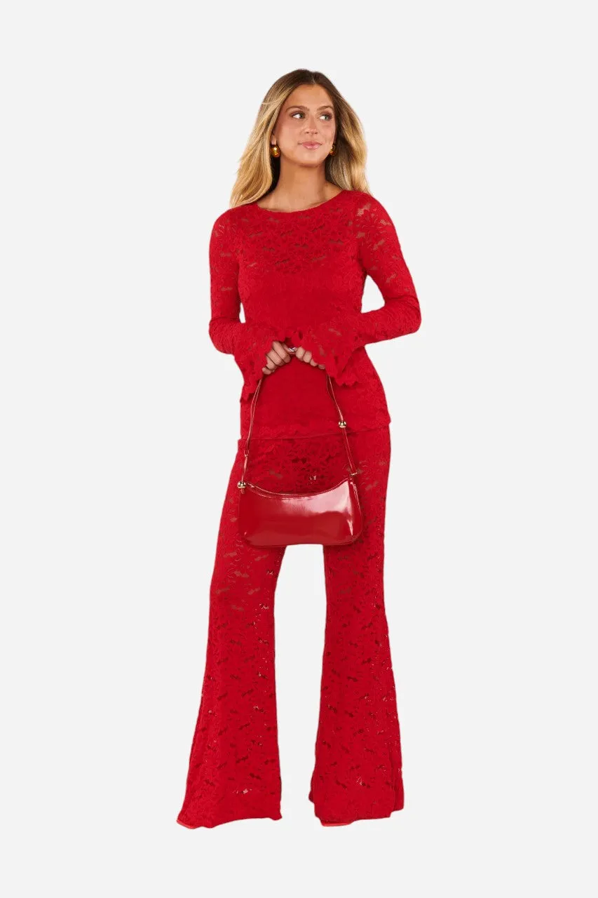 Show Me Your Mumu Bowie Bells Radiant Red