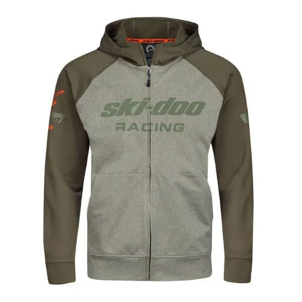 Ski-Doo Mens Sno-X Fleece Zip-Up Hoodie