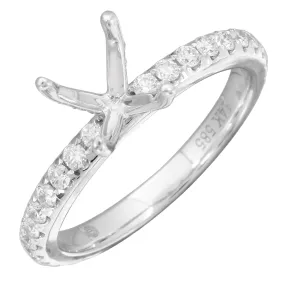 Solitaire Semi-Mount Ring