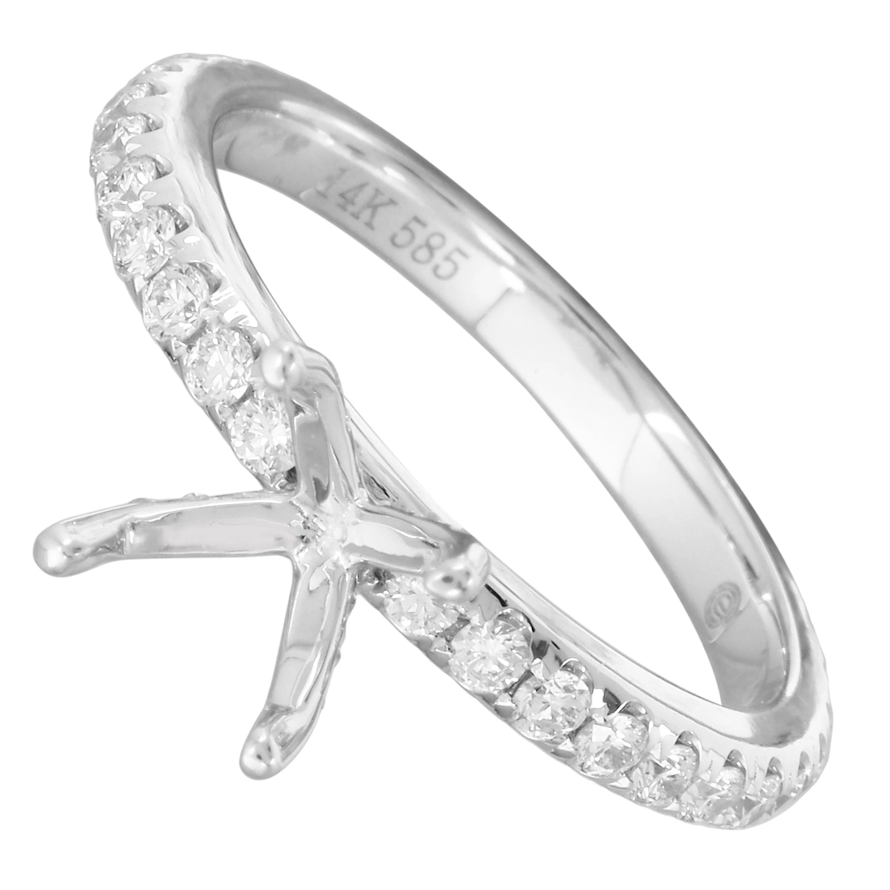 Solitaire Semi-Mount Ring