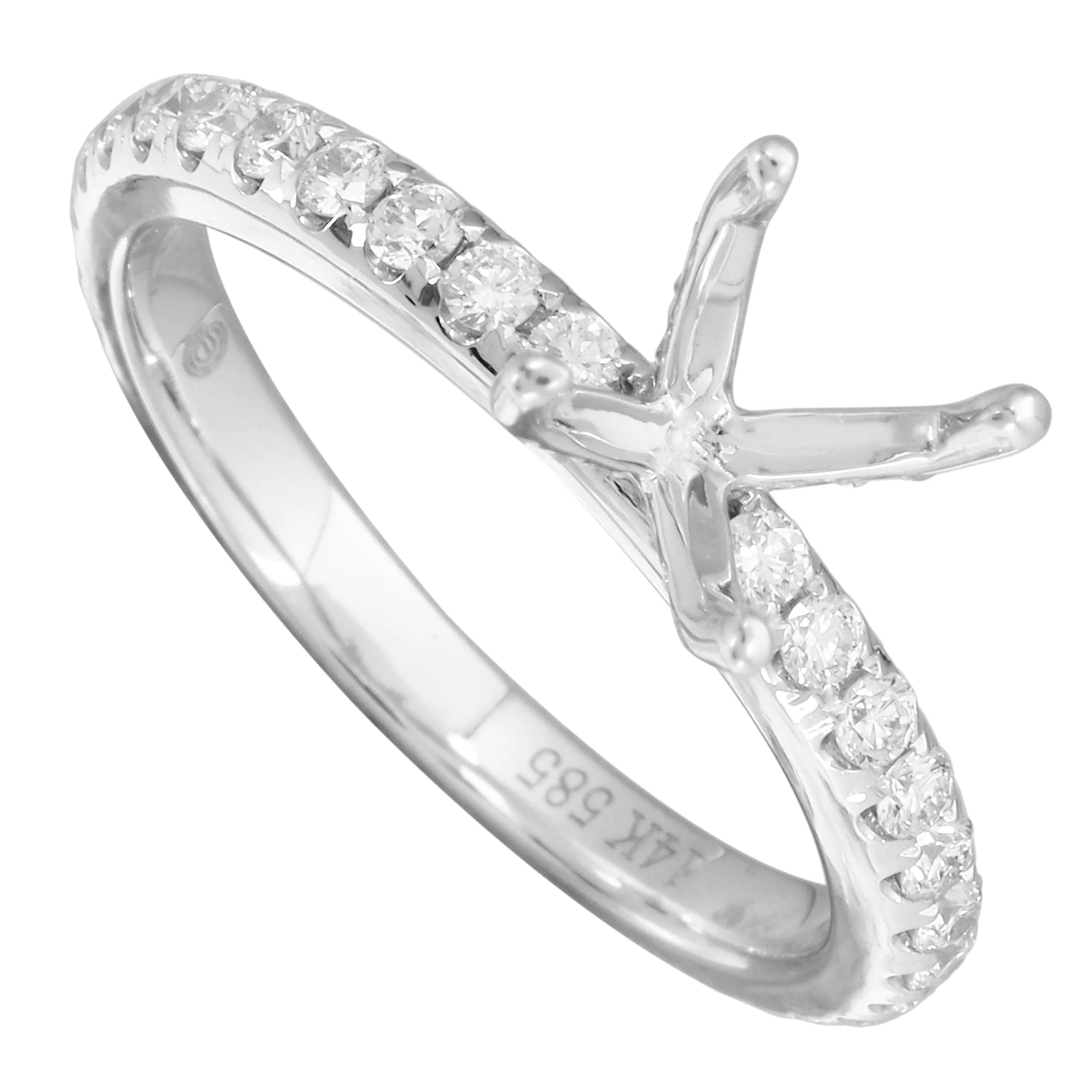 Solitaire Semi-Mount Ring