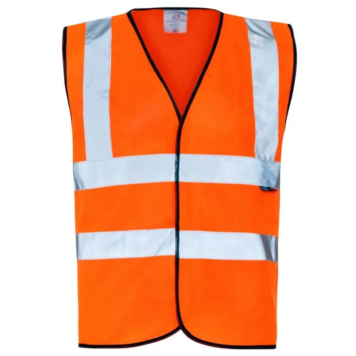 Supertouch Hi-Vis Class 1/2 Velcro Vest