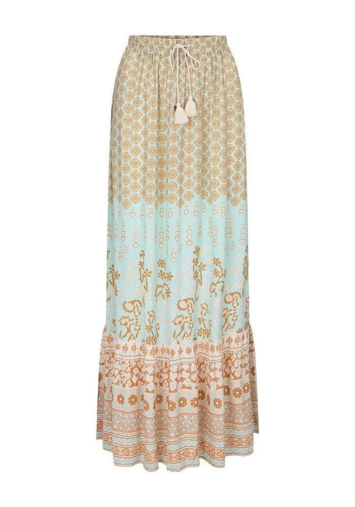 Sweet Nothings Maxi Skirt - Peppermint