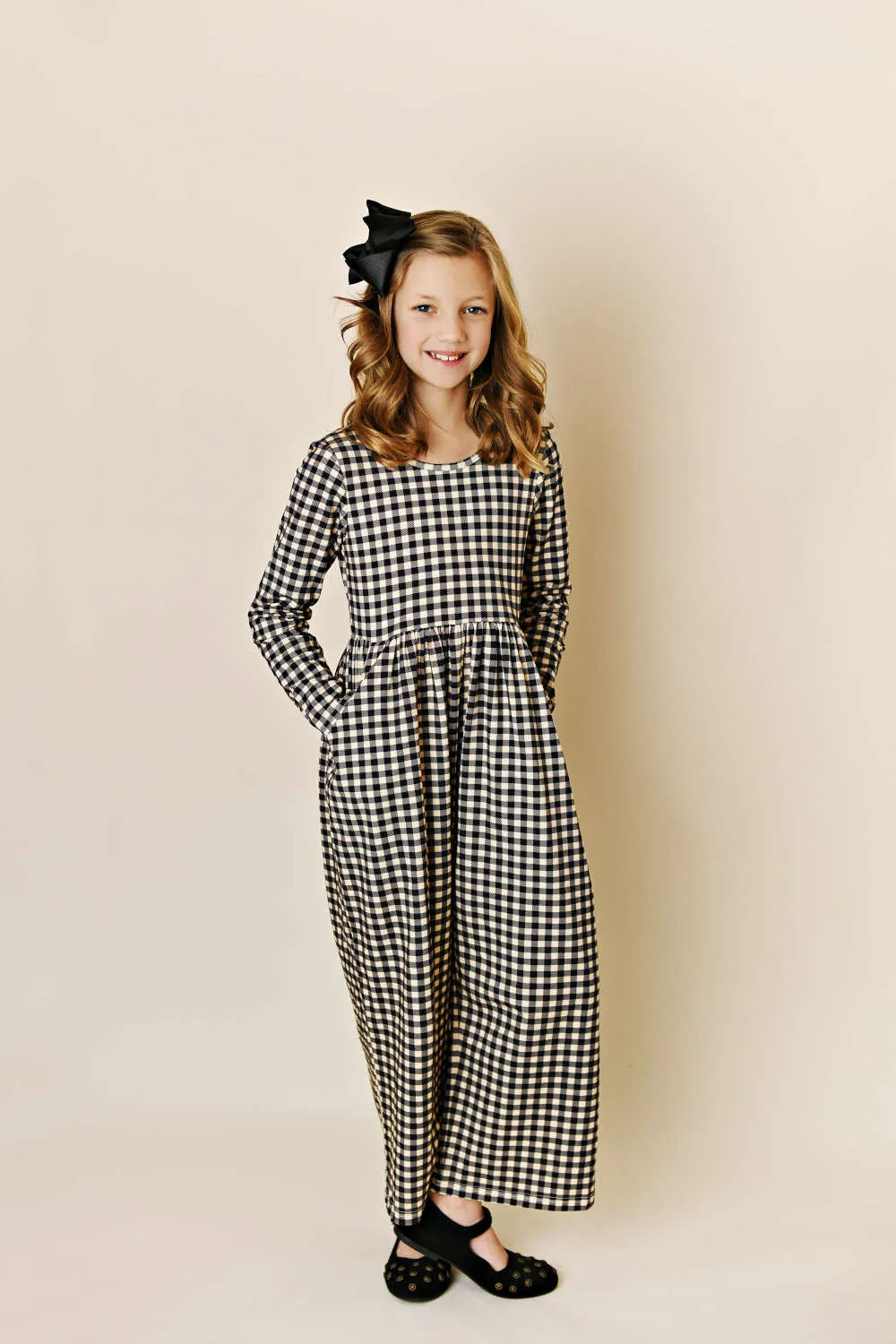 Swoon Baby Clothing Gingham Pocket Jumper