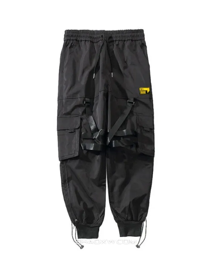 Techwear Black Pants