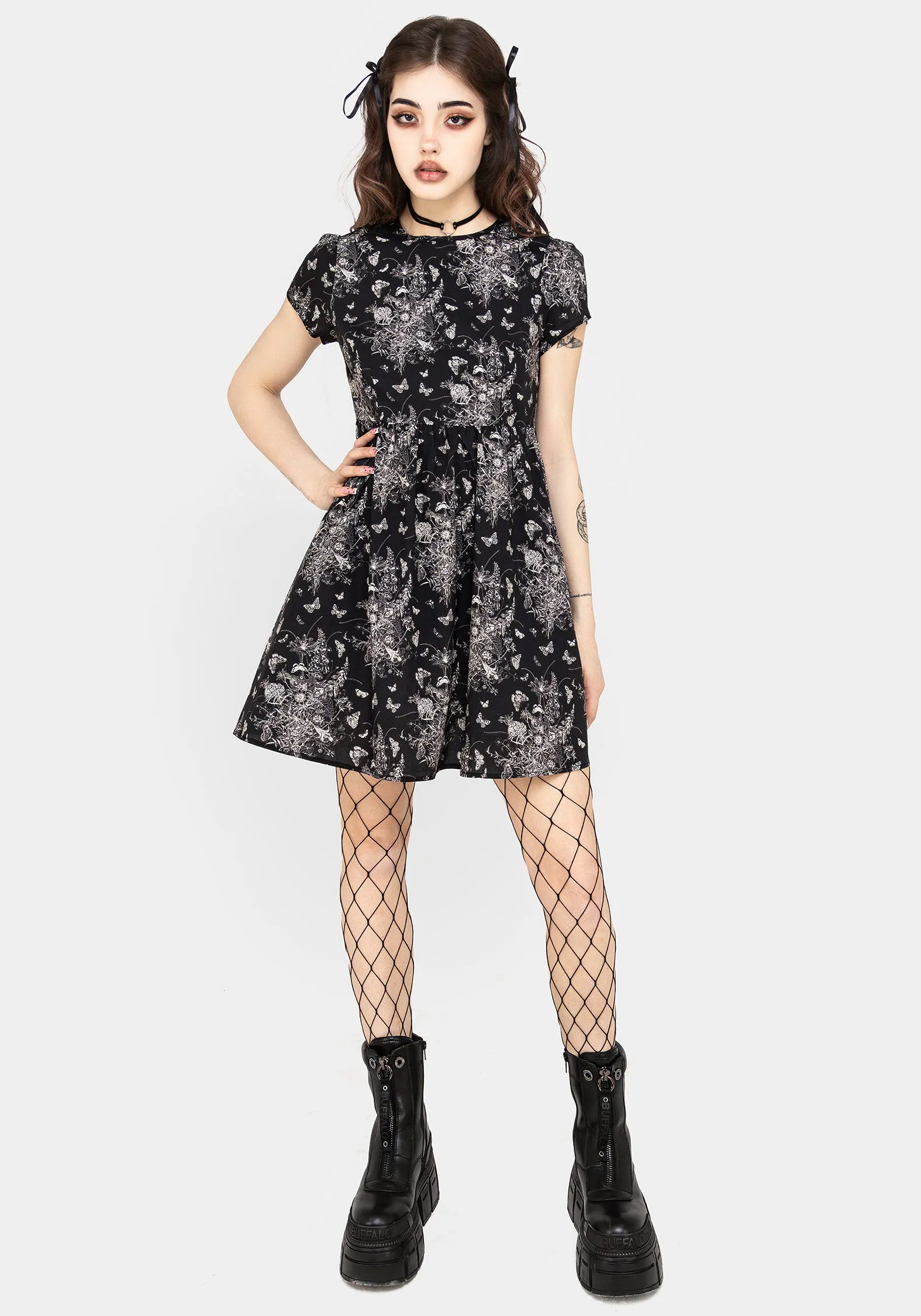 Thalia Mini Skater Dress