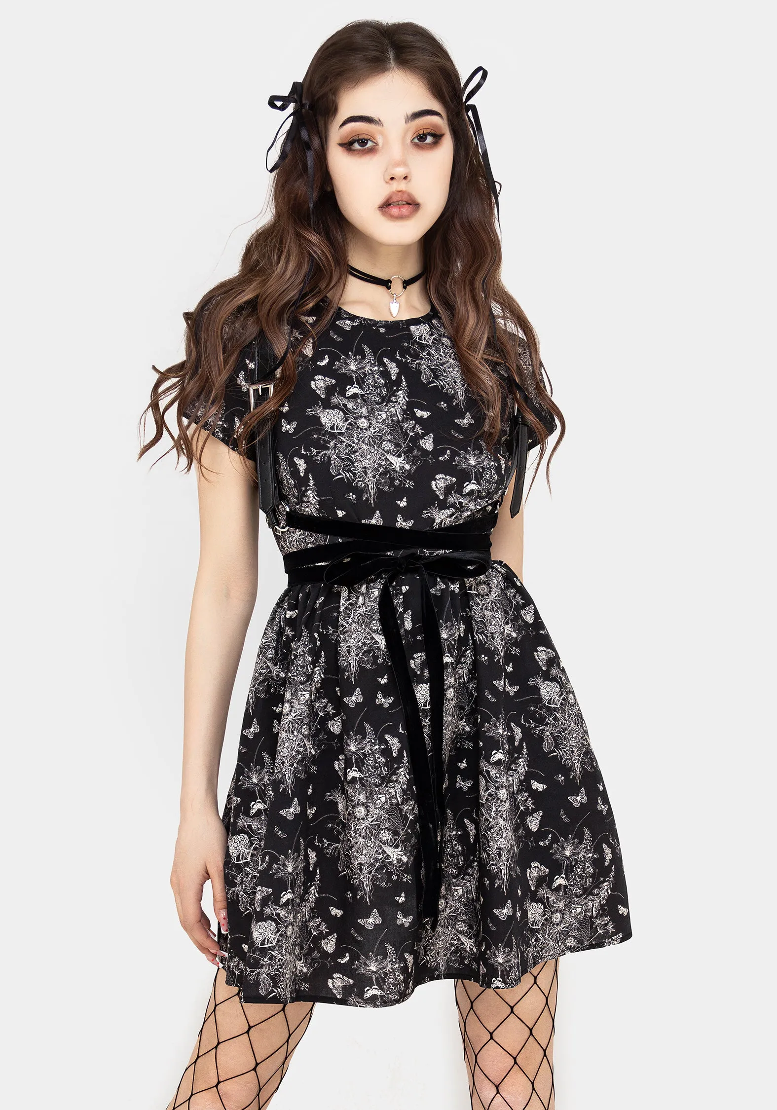 Thalia Mini Skater Dress