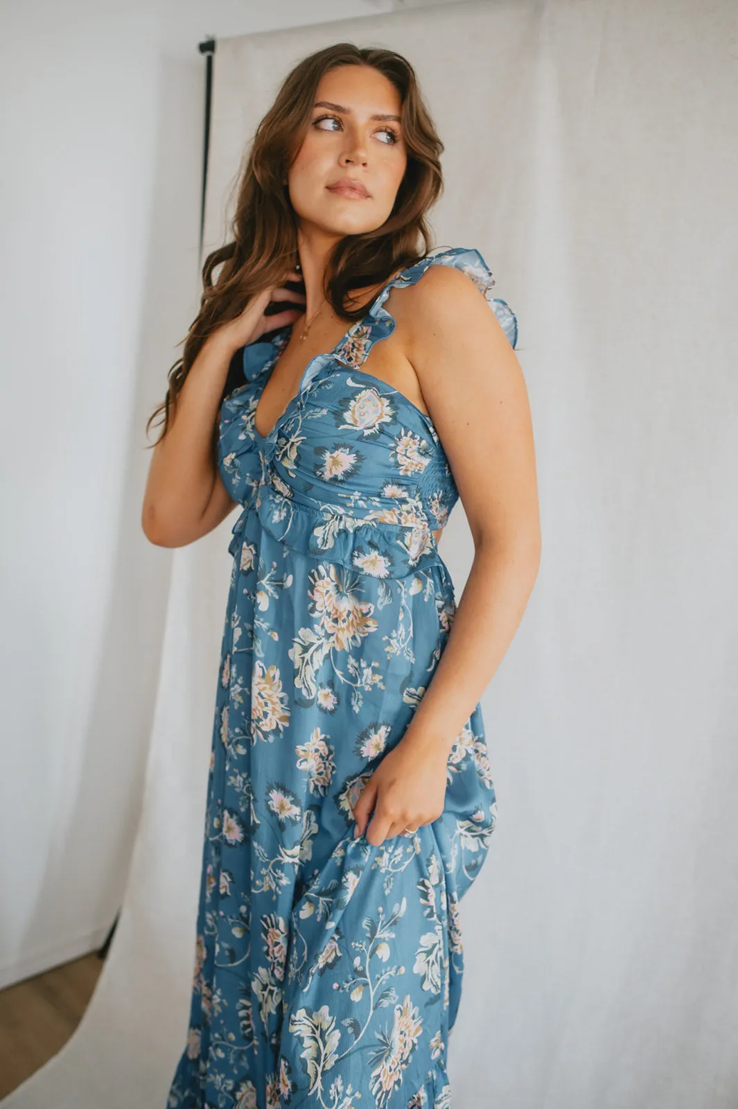 The Galeta Dress by Heartloom - Azure