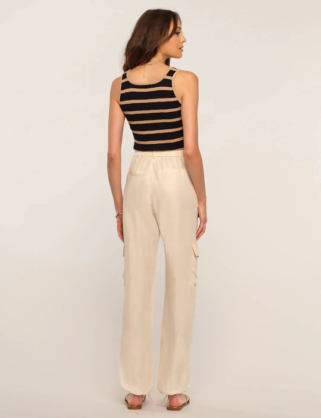 The Jette Cargo Pant by Heartloom - Ivory