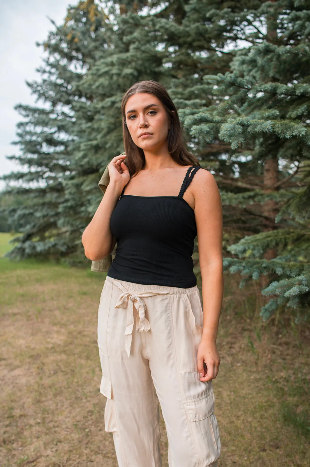 The Jette Cargo Pant by Heartloom - Ivory