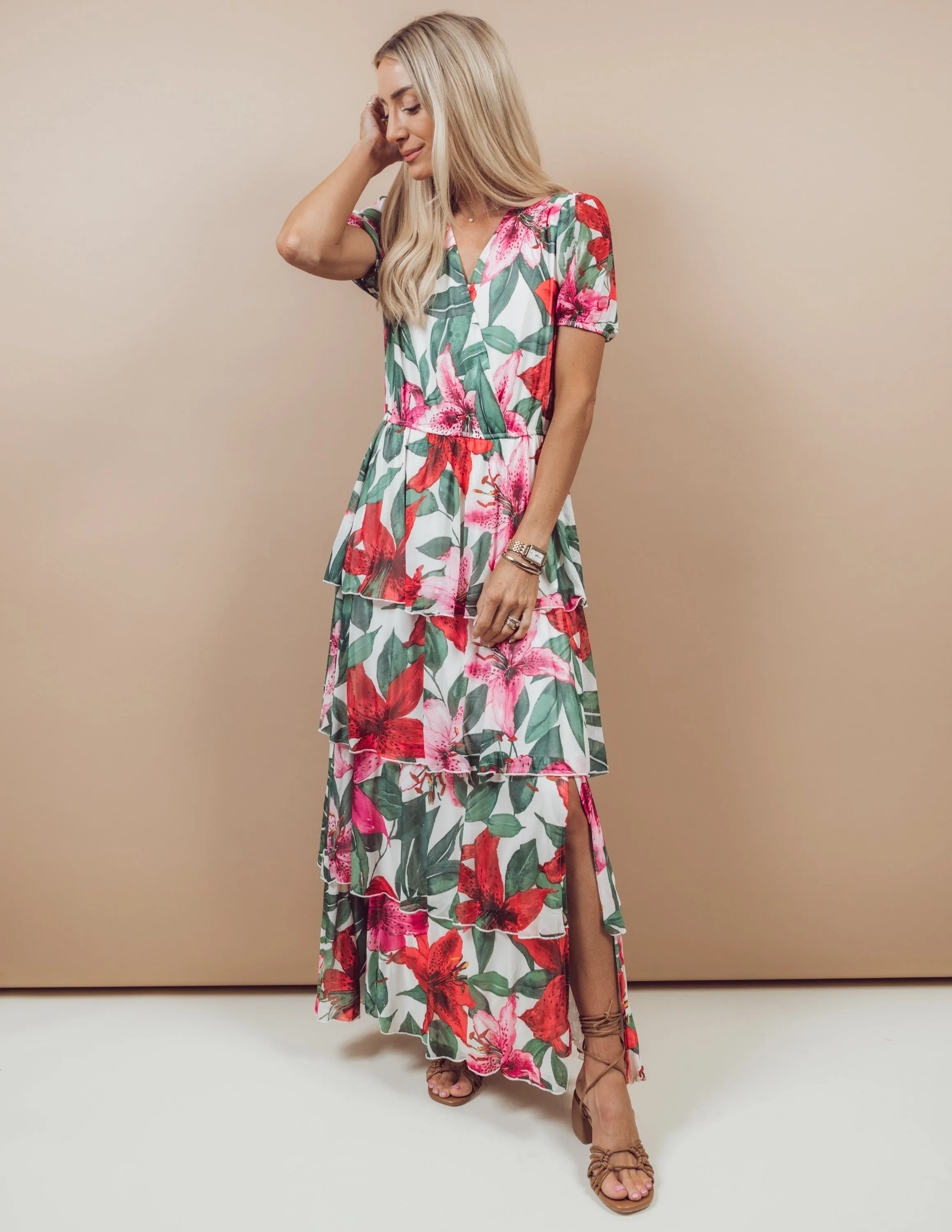 Tropical Maxi Dress