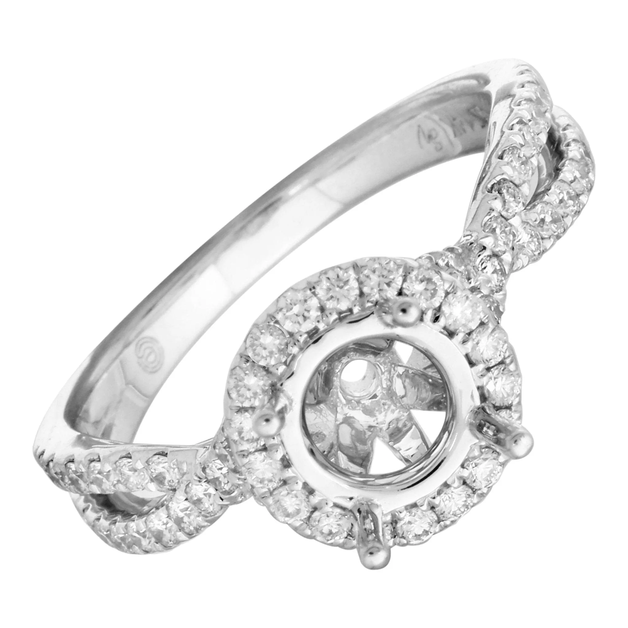 Twist Shank Halo Engagement Setting