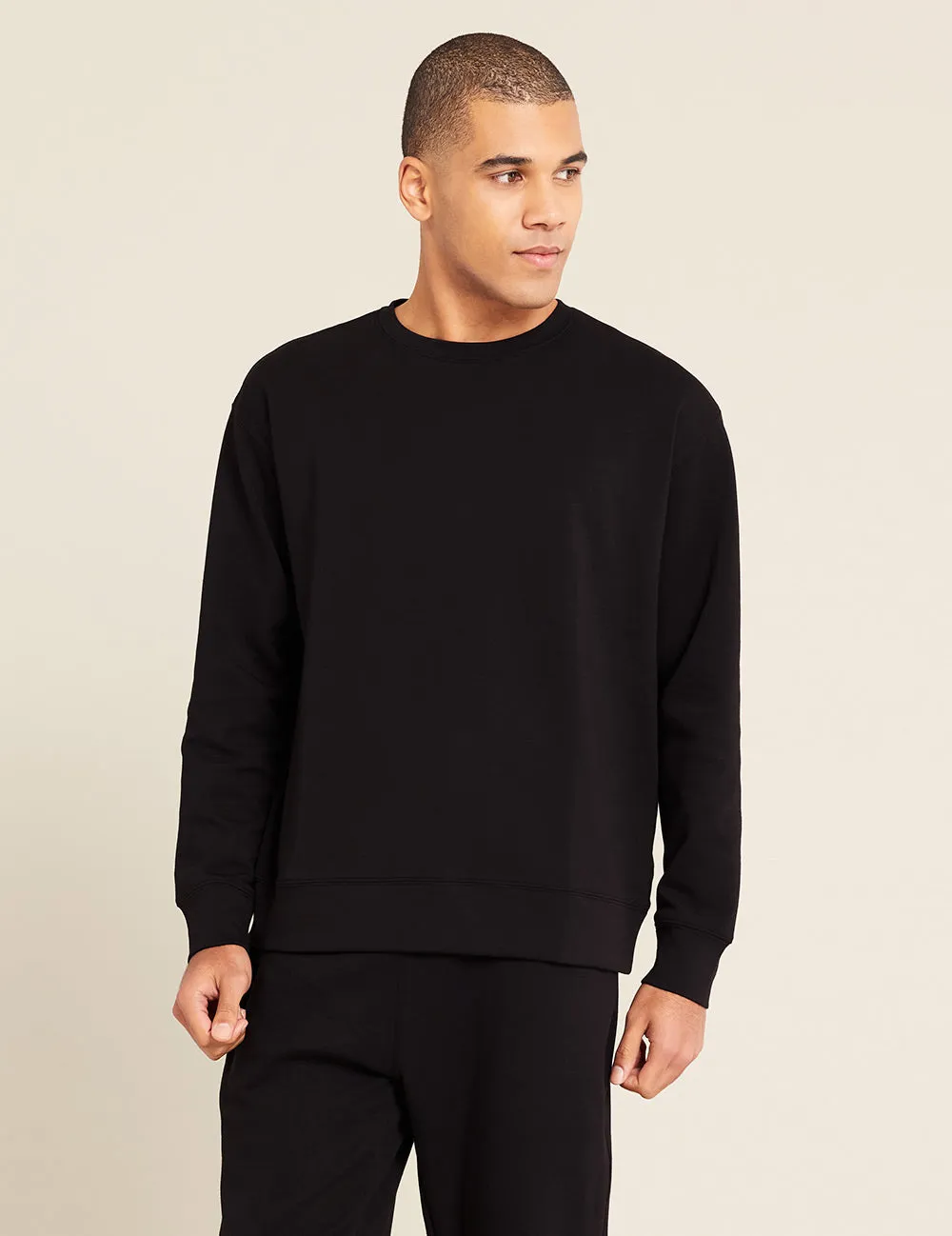 Unisex Crew Neck Sweater - Black