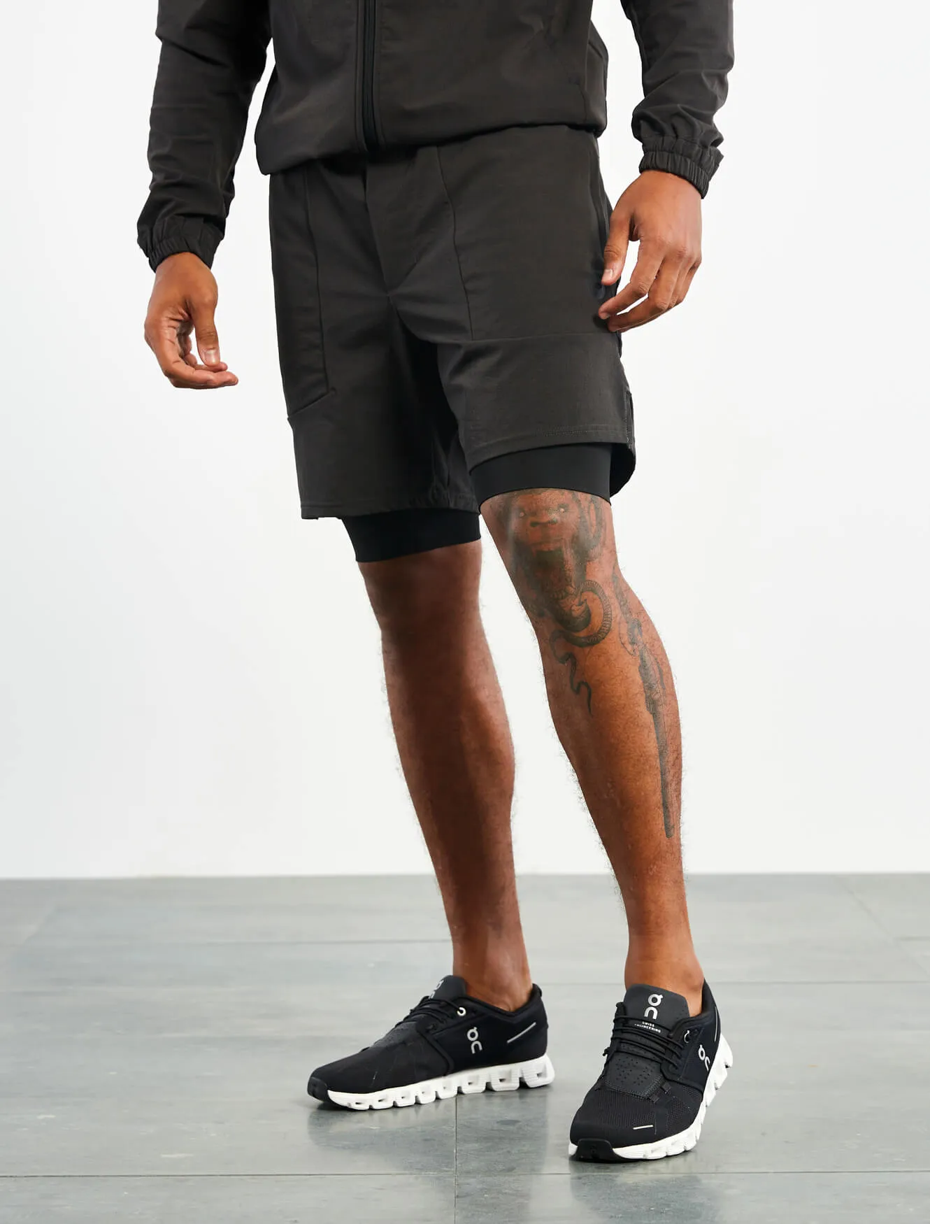 Utility 2-in-1 Shorts - Graphite