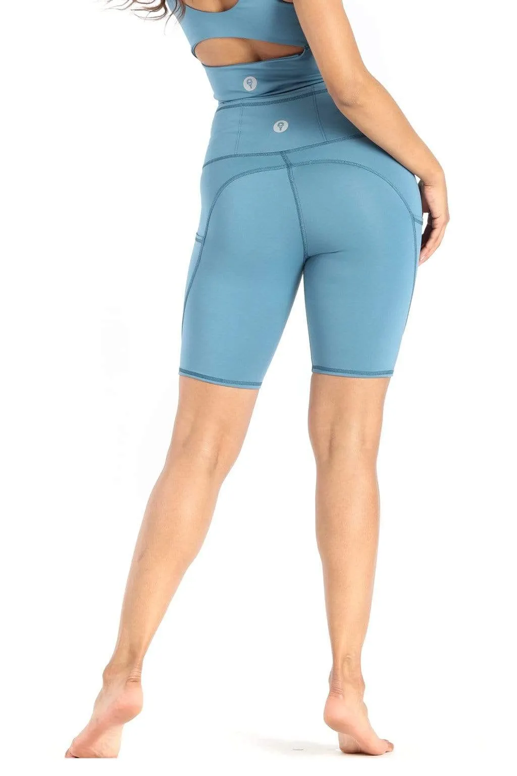 Utility Biker Short in Ocean