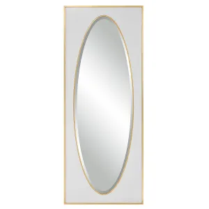 Uttermost Danbury White Mirror