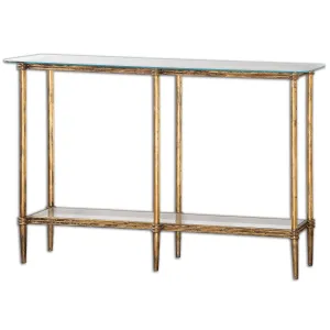 Uttermost Elenio Glass Console Table