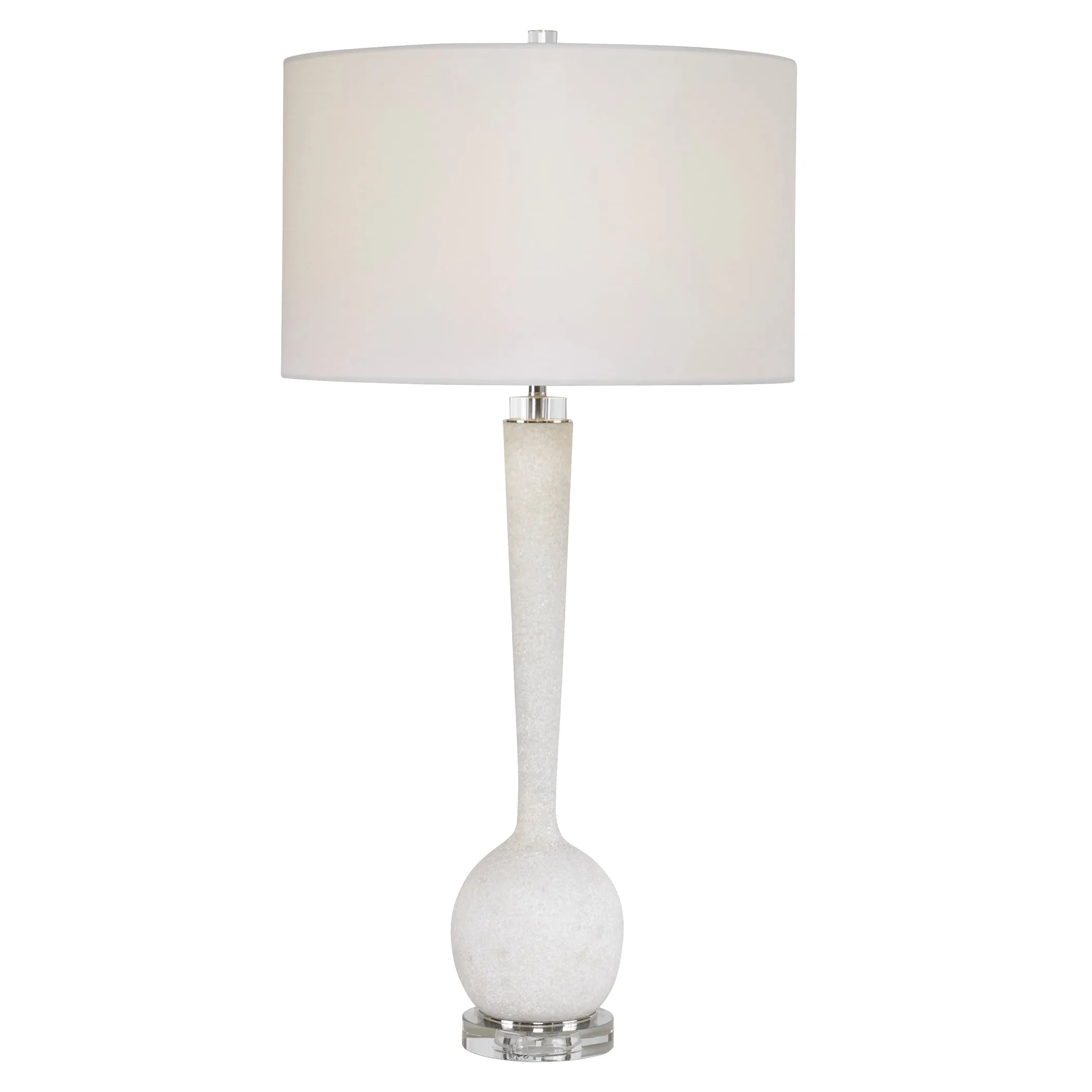 Uttermost Kently White Marble Table Lamp