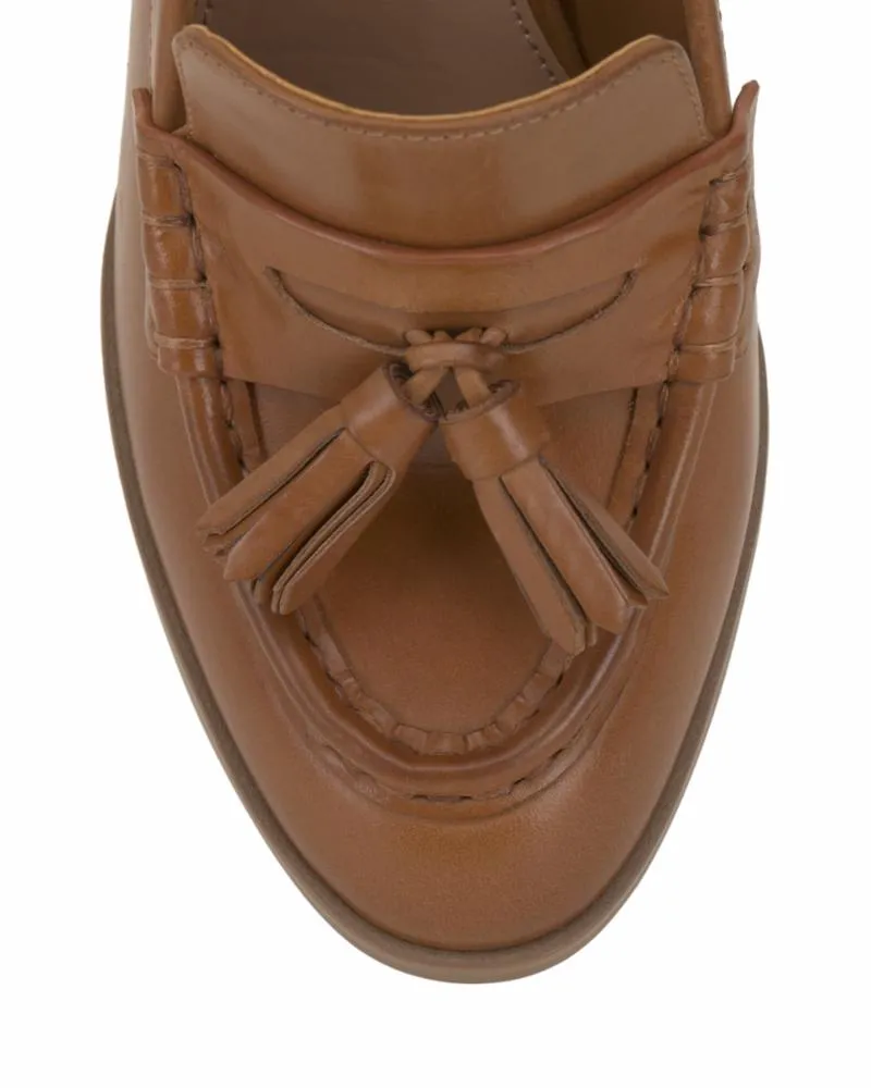 Vince Camuto CHELIVIA GOLDEN WALNUT/SPAZZOLATO CALF