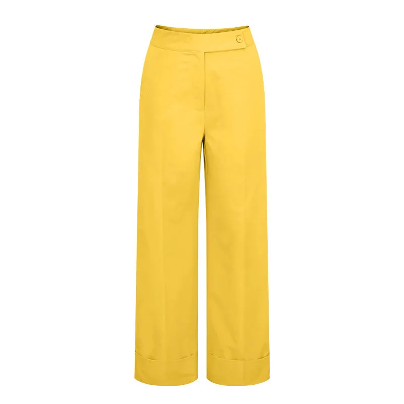 Wjczt 2000s fashion Autumn New Casual Pants Women's Casual Wide-Leg Fashionable Elegant Trousers Women