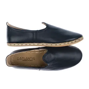 Women's Black Slip On Shoes