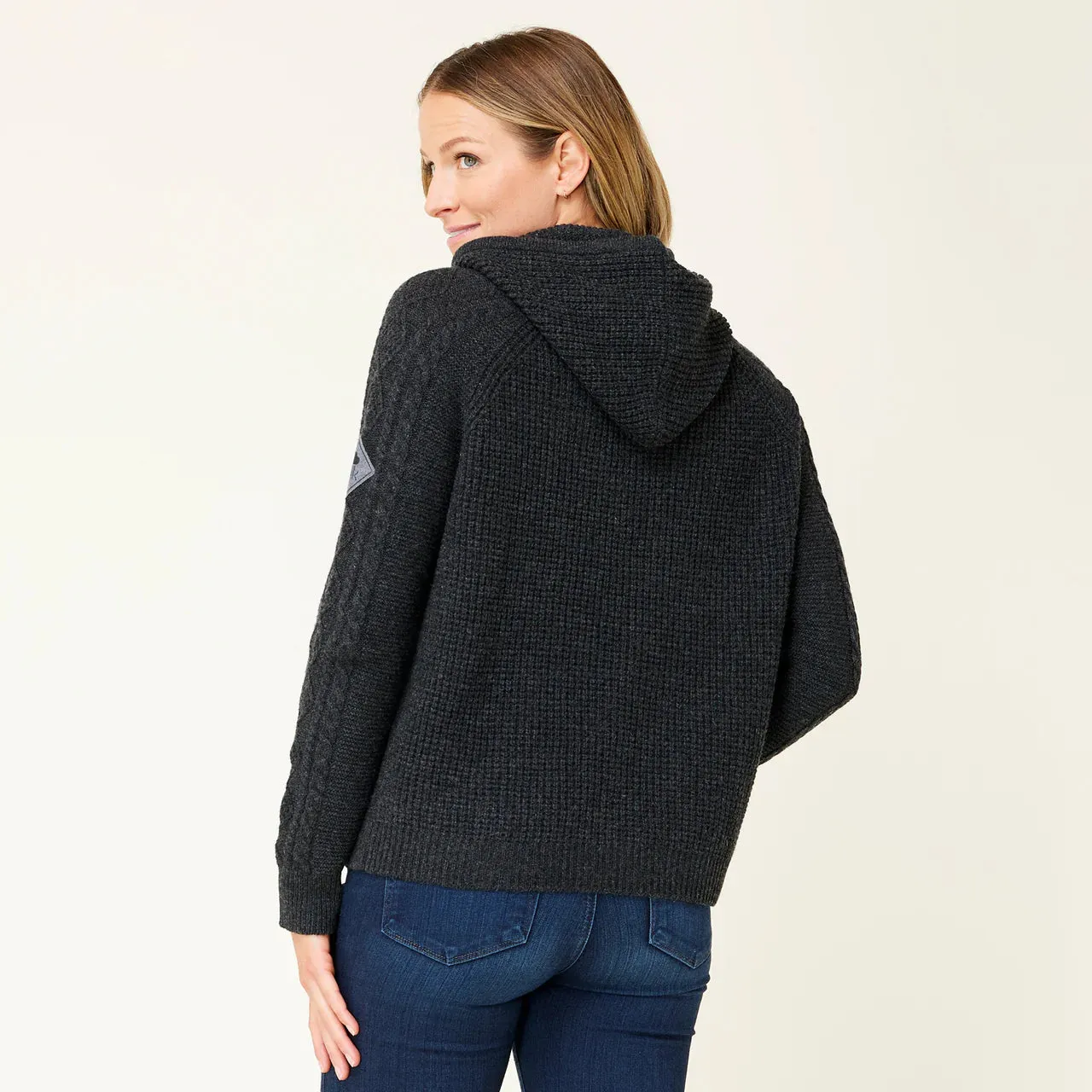 WOMEN'S CHALET CASHMERE BLEND HOODIE