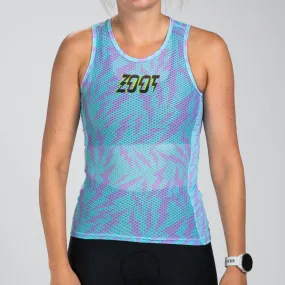 Womens LTD Cycle Base Layer - Electric