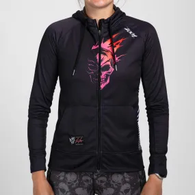 Womens LTD Run Thermo Hoodie - Darkside