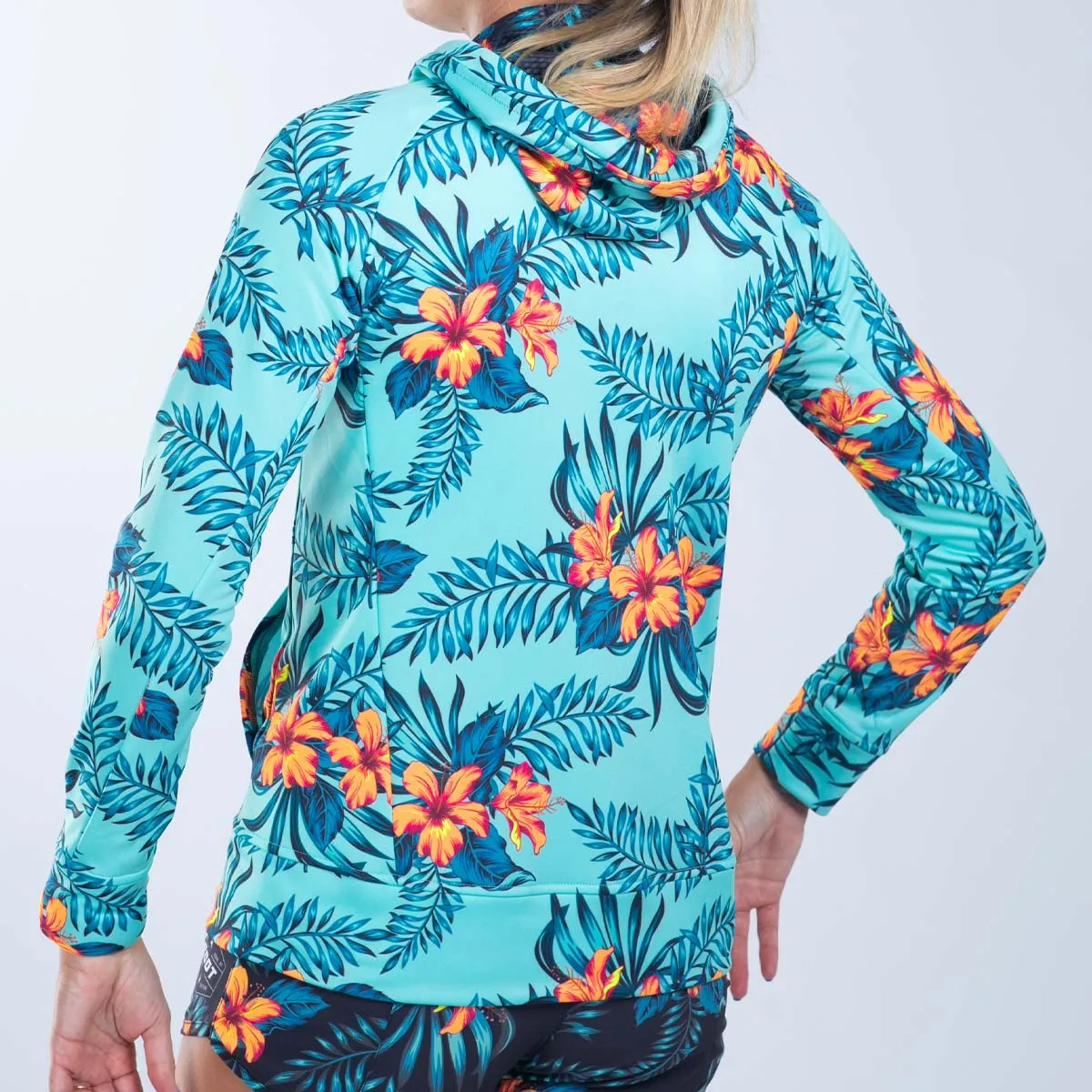 Womens LTD Run Thermo Hoodie - Hula