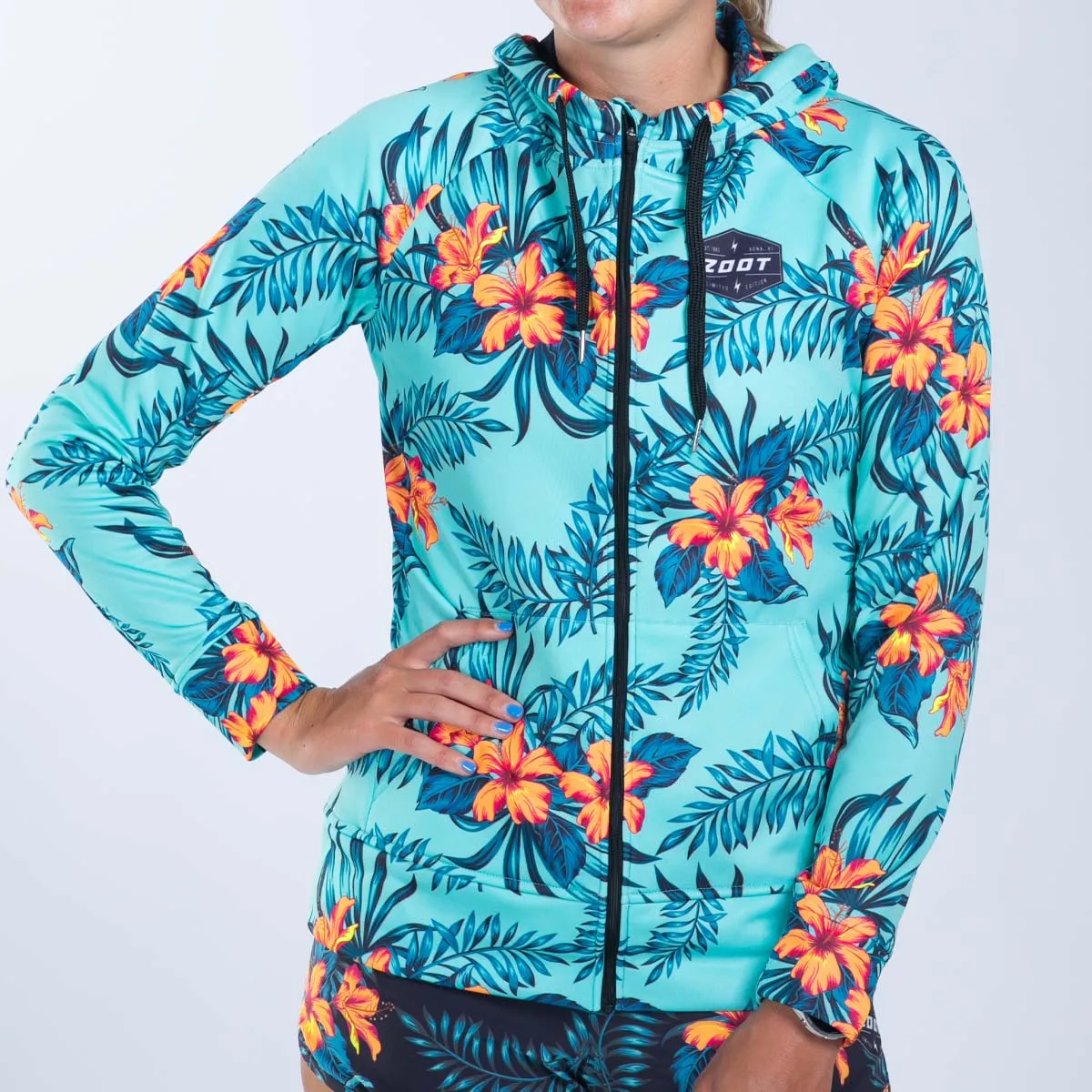 Womens LTD Run Thermo Hoodie - Hula