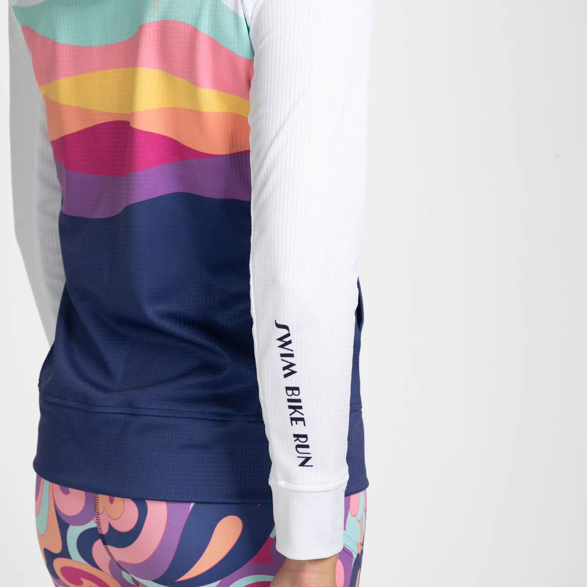 Womens LTD Run Thermo Hoodie - La Mer