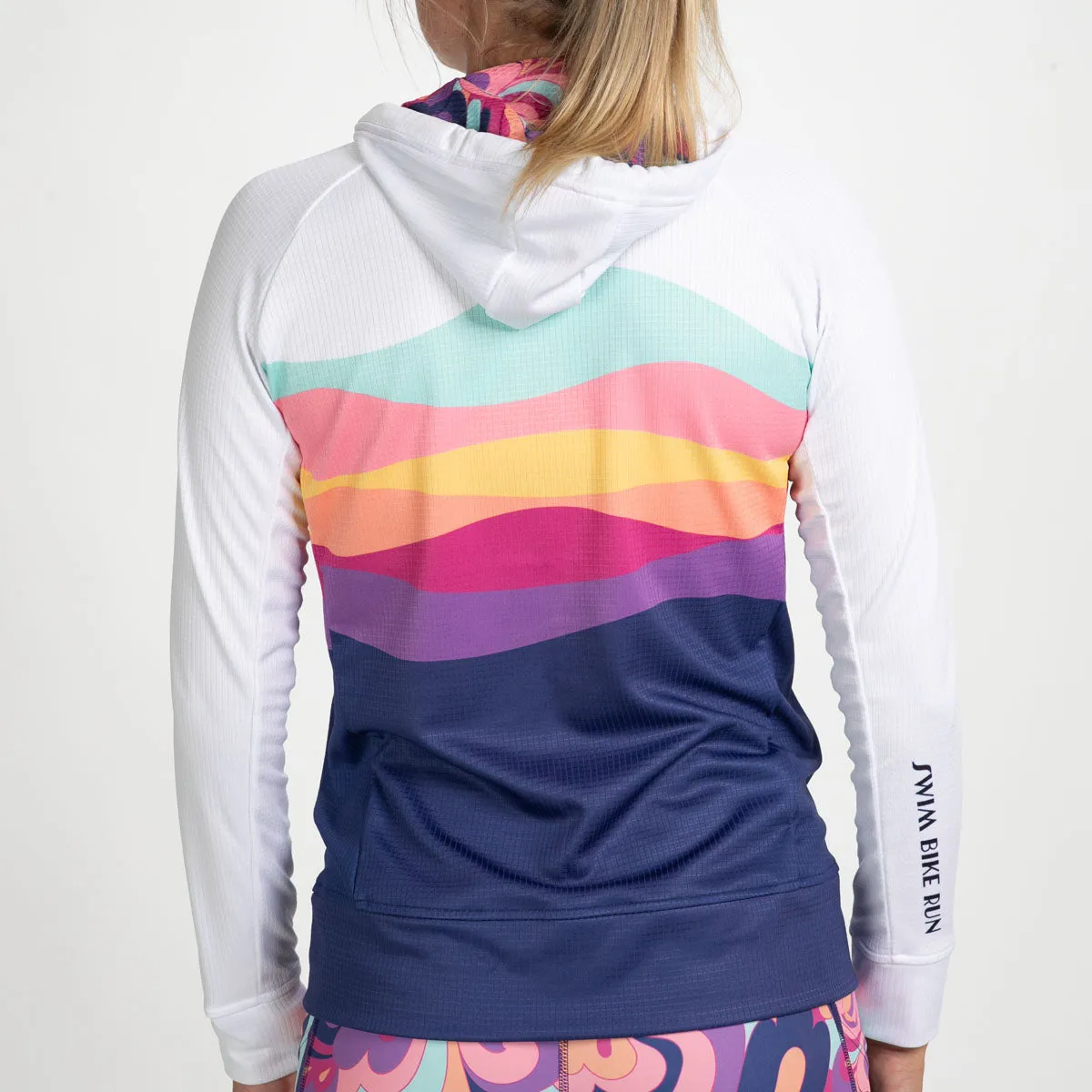 Womens LTD Run Thermo Hoodie - La Mer