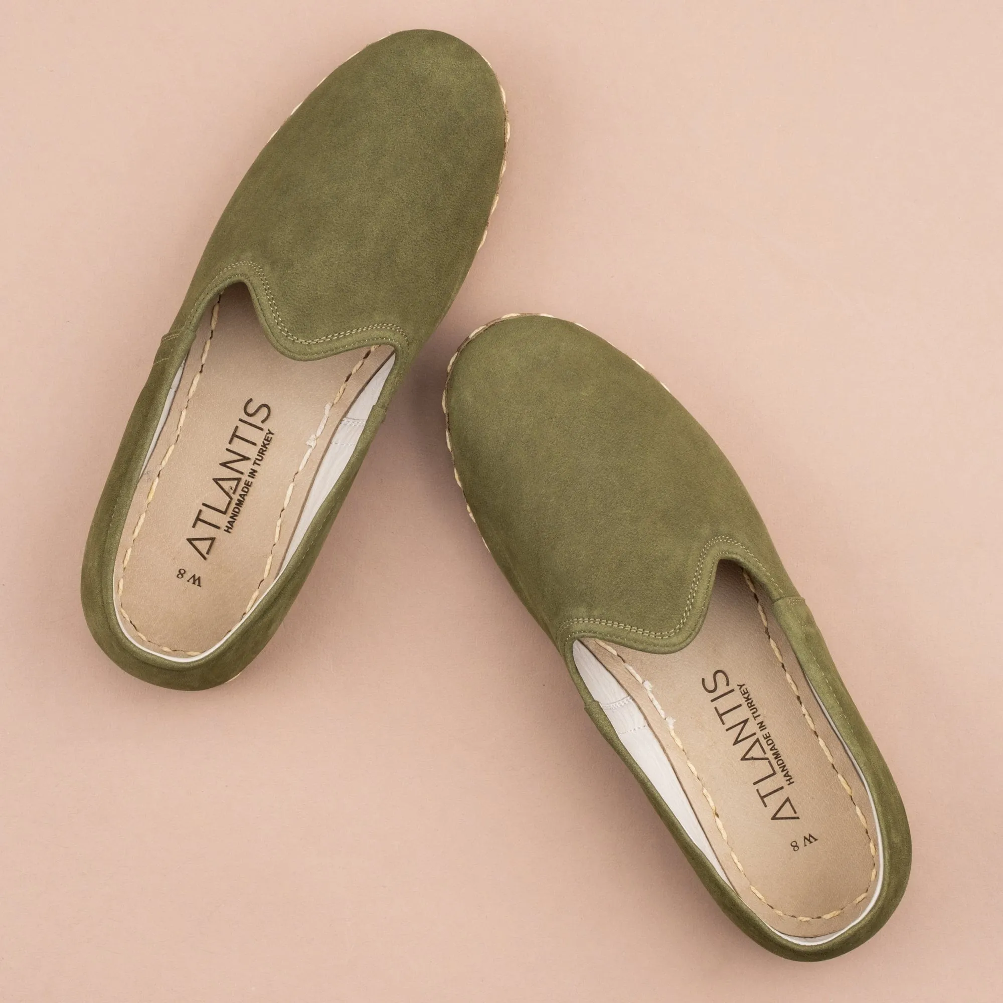 Women's Olive Nubucks