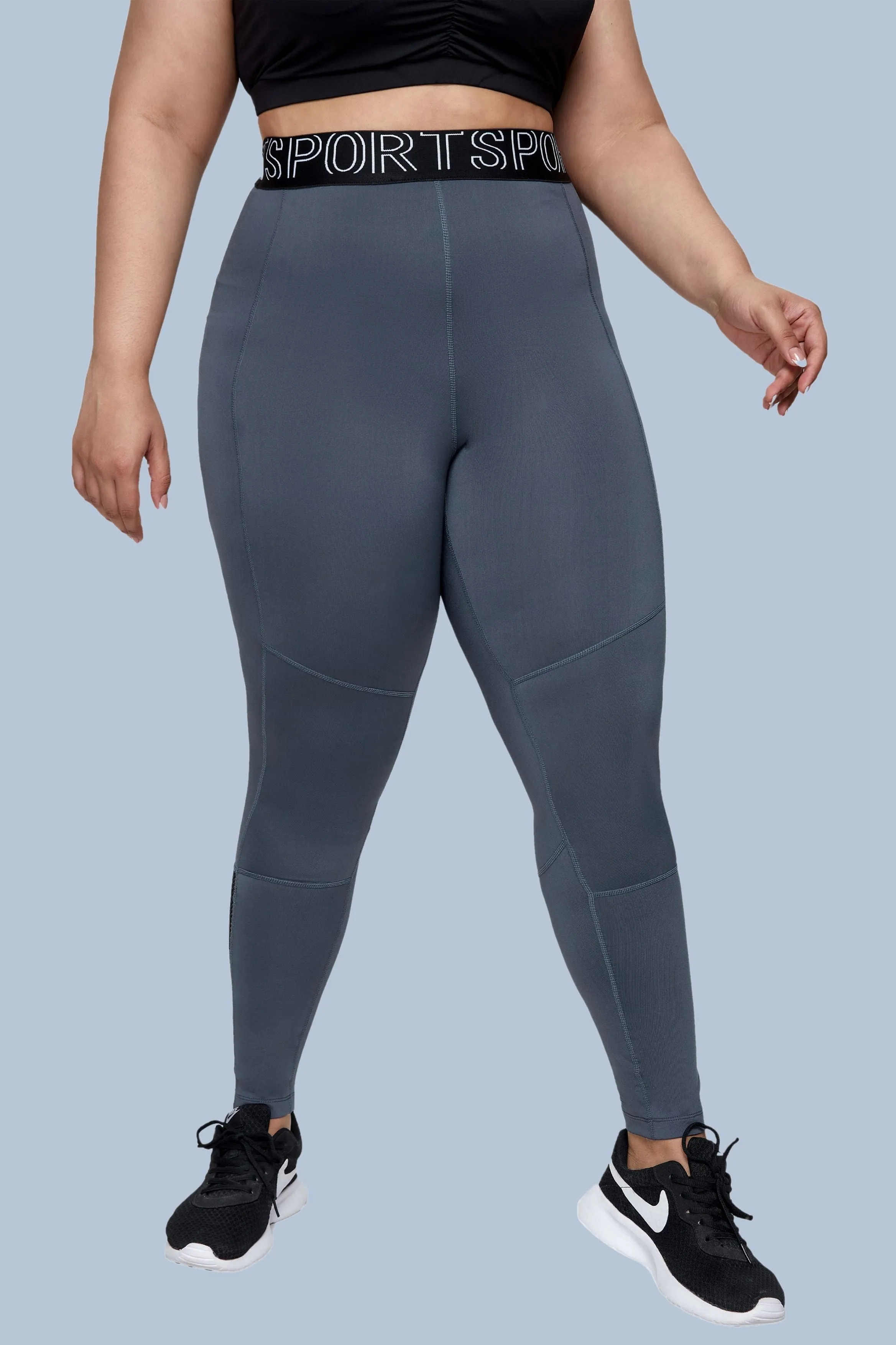 Women's Plus Size High Waist Casual Leggings