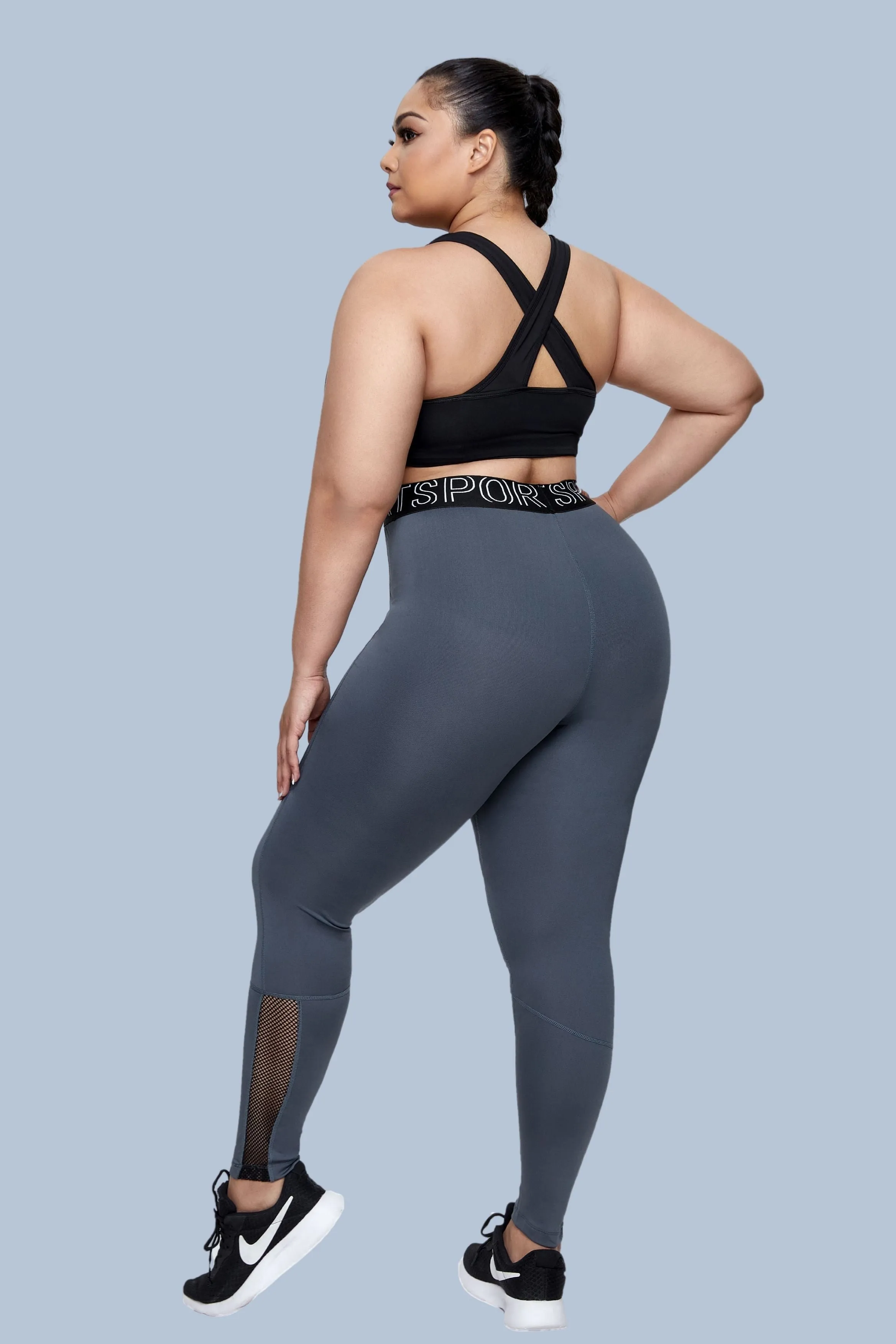 Women's Plus Size High Waist Casual Leggings