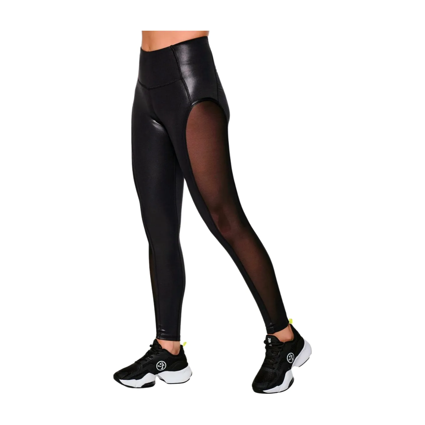 Zumba Flow High Waisted Mesh Leggings