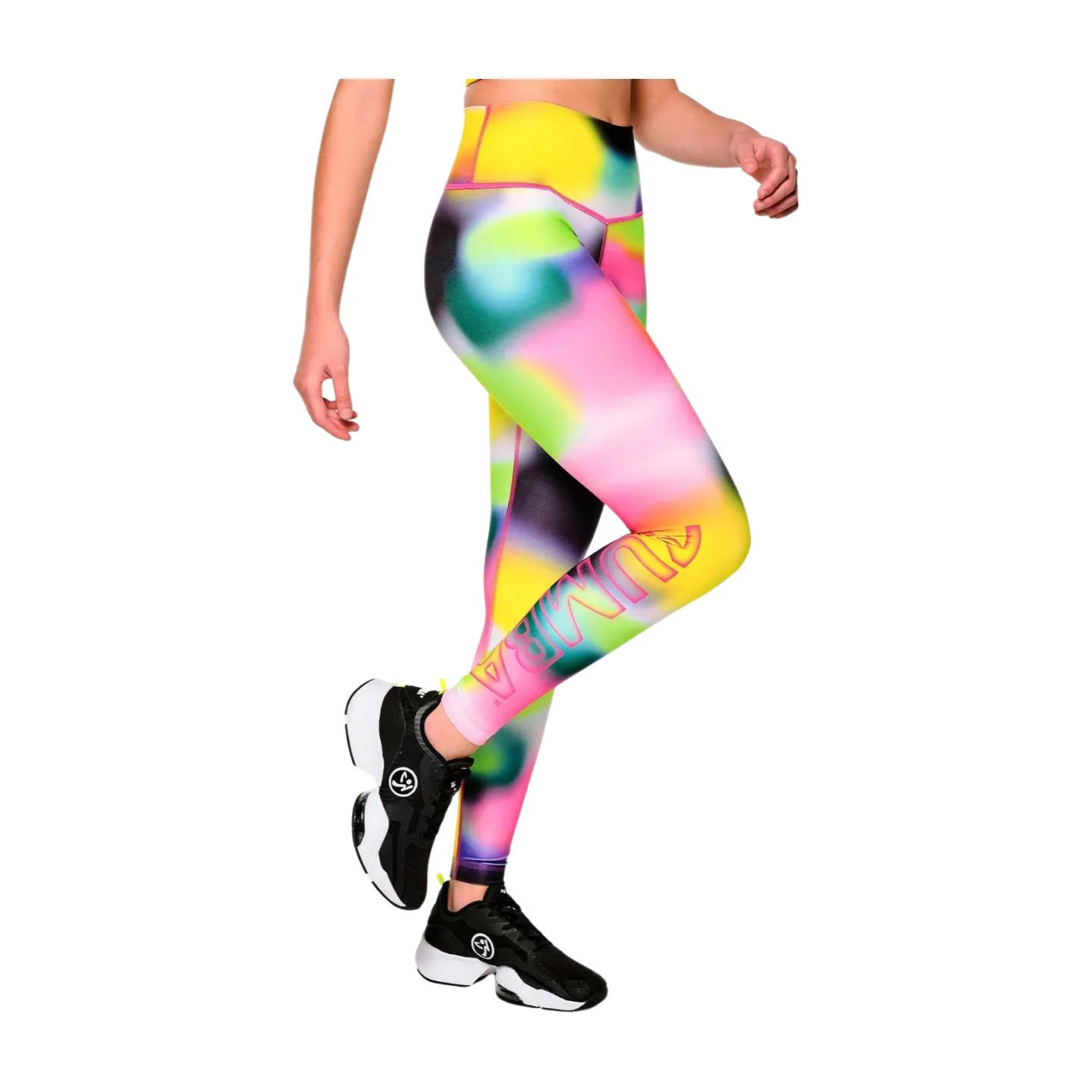 Zumba Tropidelic High Waisted Ankle Leggings